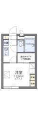 レオパレス武蔵野の物件間取画像